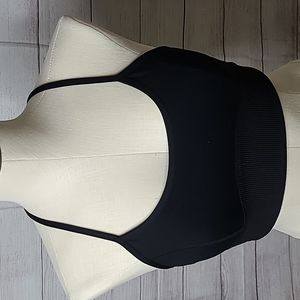 ZYIA Black Angle Grid Performance Bra RC Large